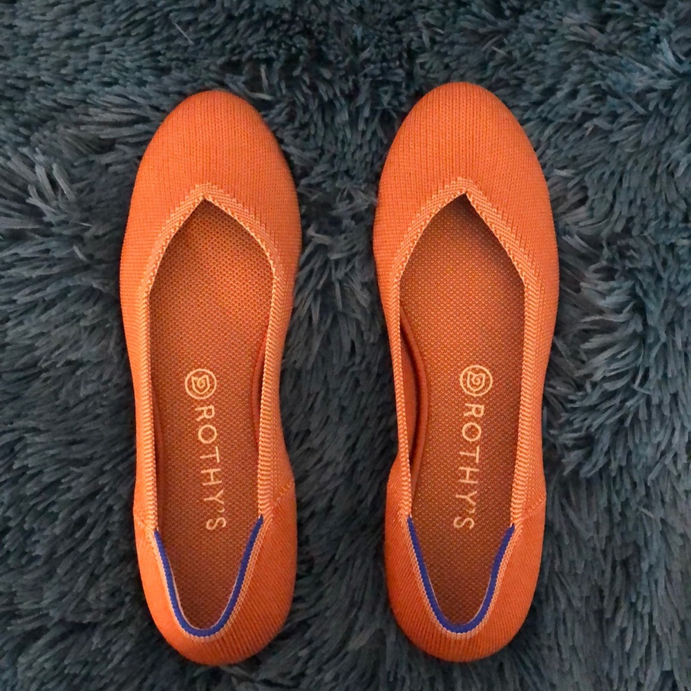 Barely warn Rothy’s Fawn size 10